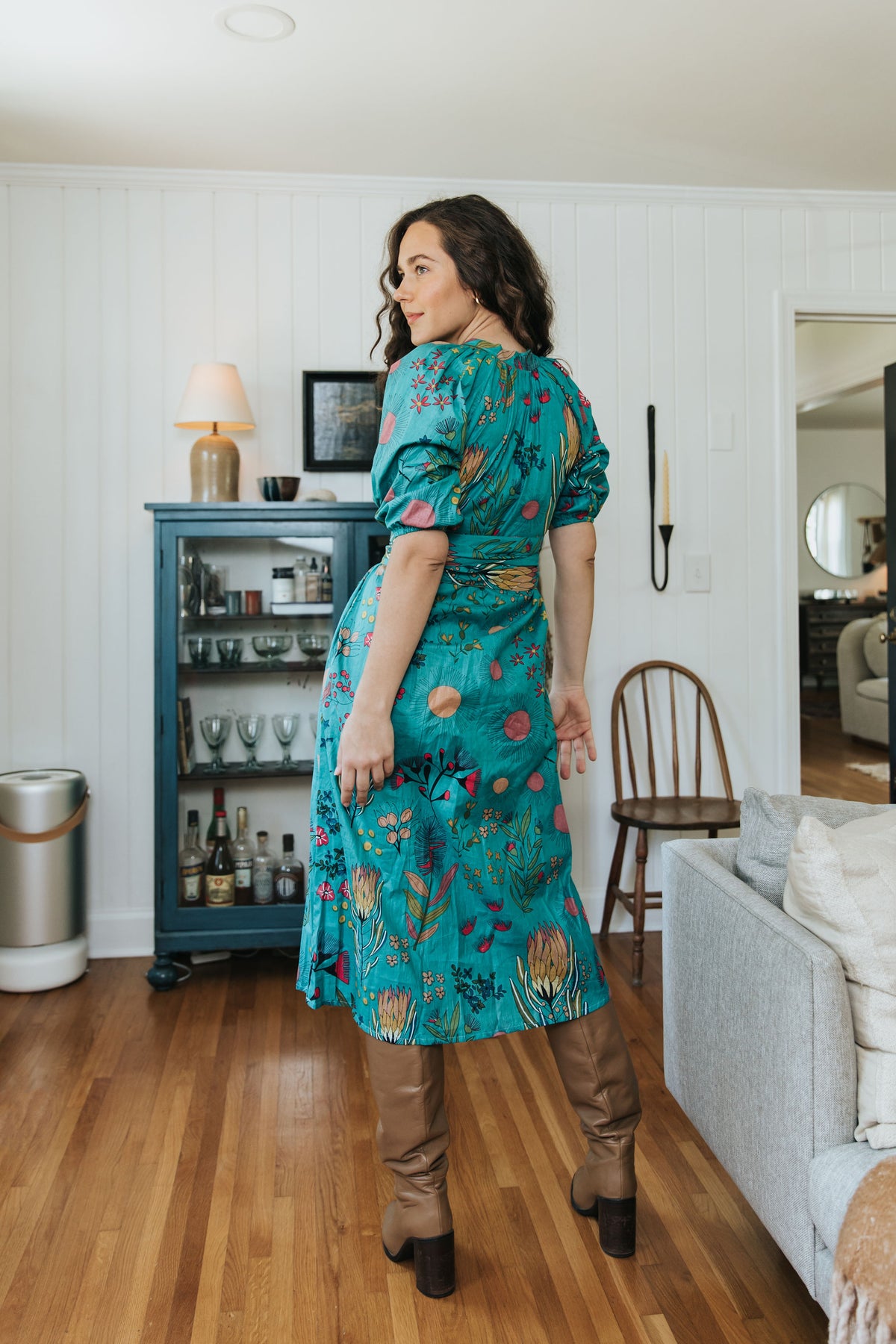 Market Dress - Protea