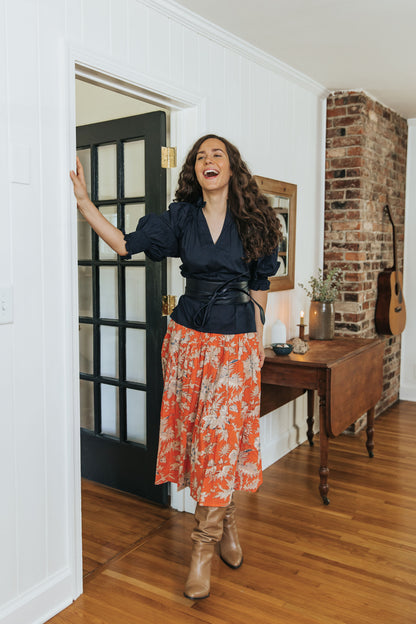 Pippa Skirt - Orange