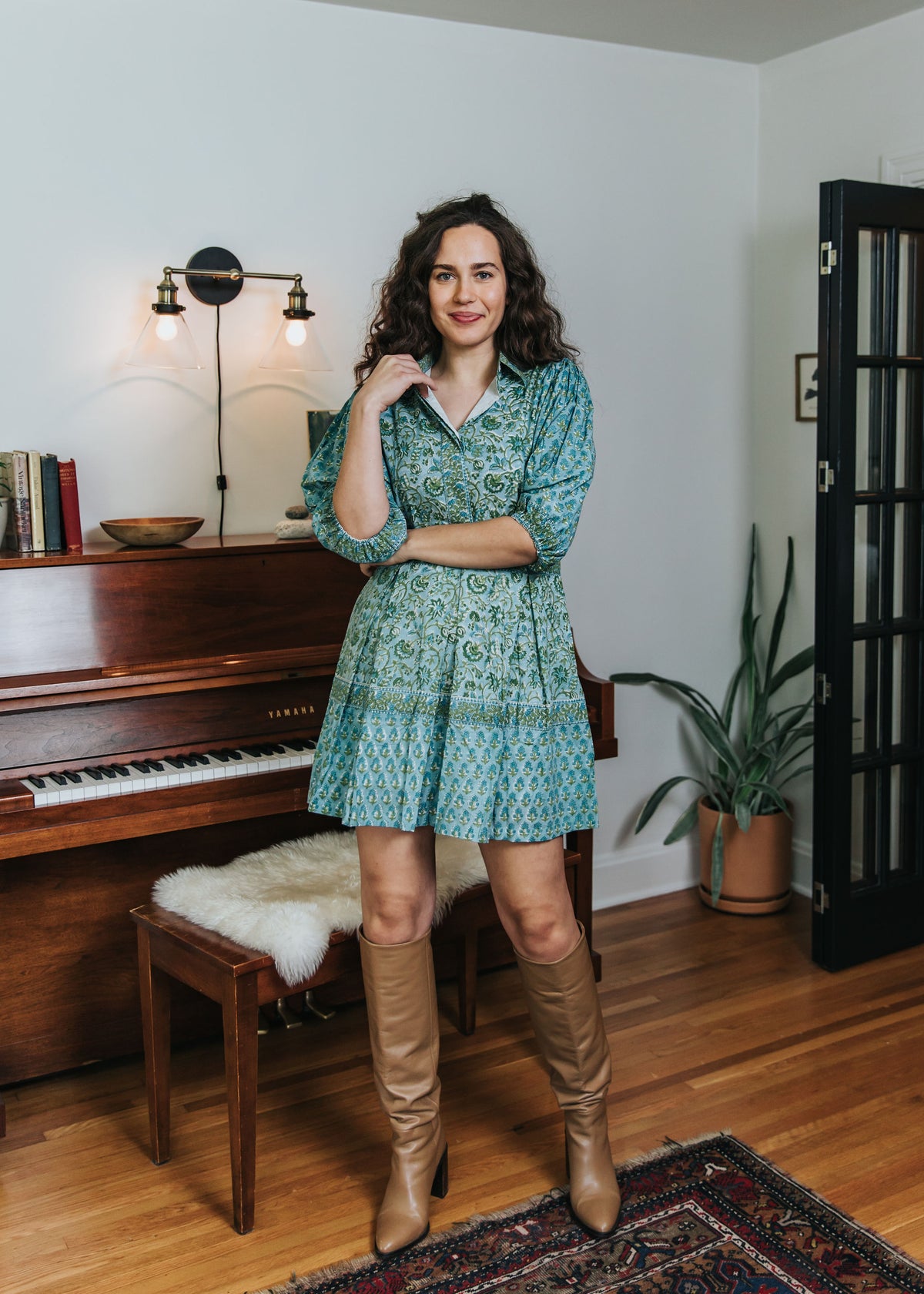Charlotte Dress - Patina