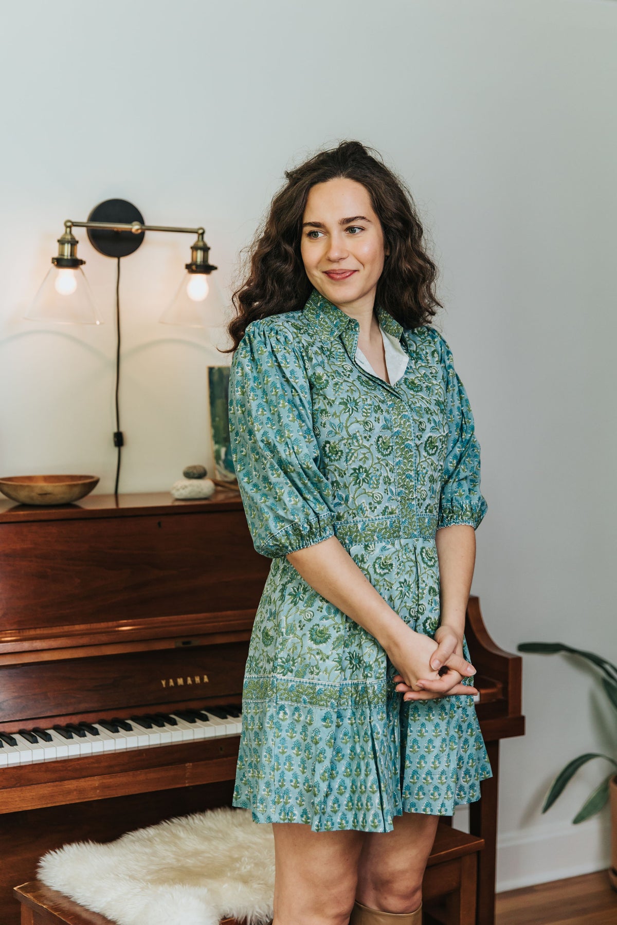 Charlotte Dress - Patina