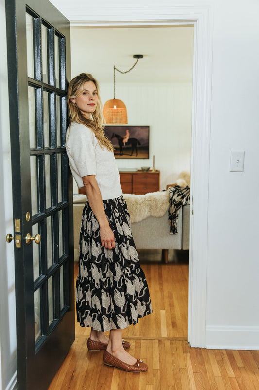 Pippa Skirt - Onyx