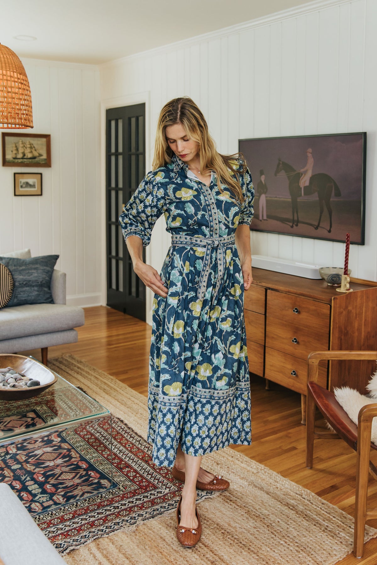 Sunday Dress - Marine