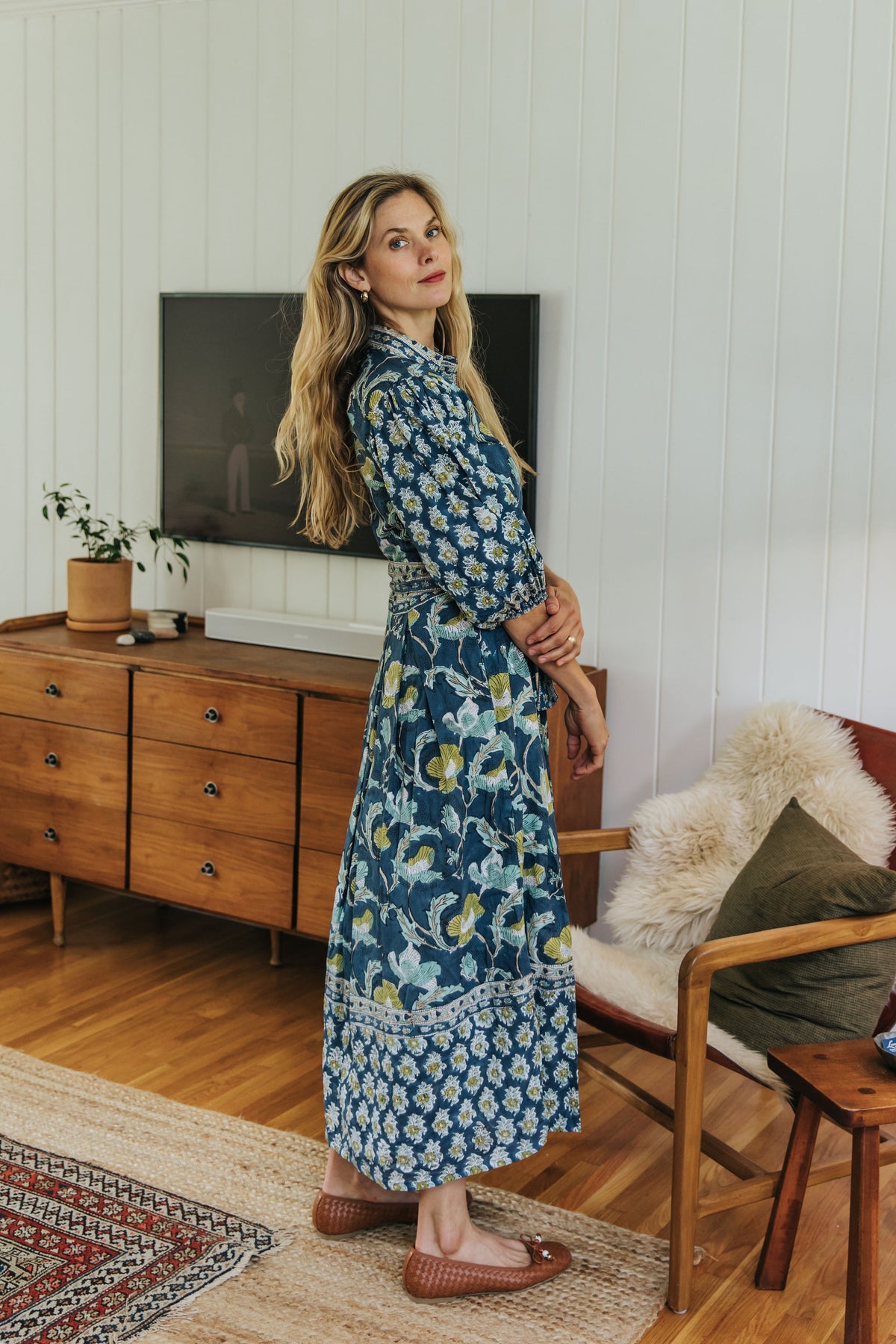 Sunday Dress - Marine