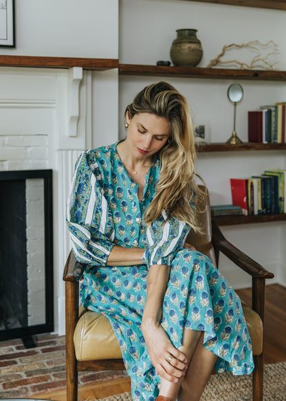 Gathering Top - Teal
