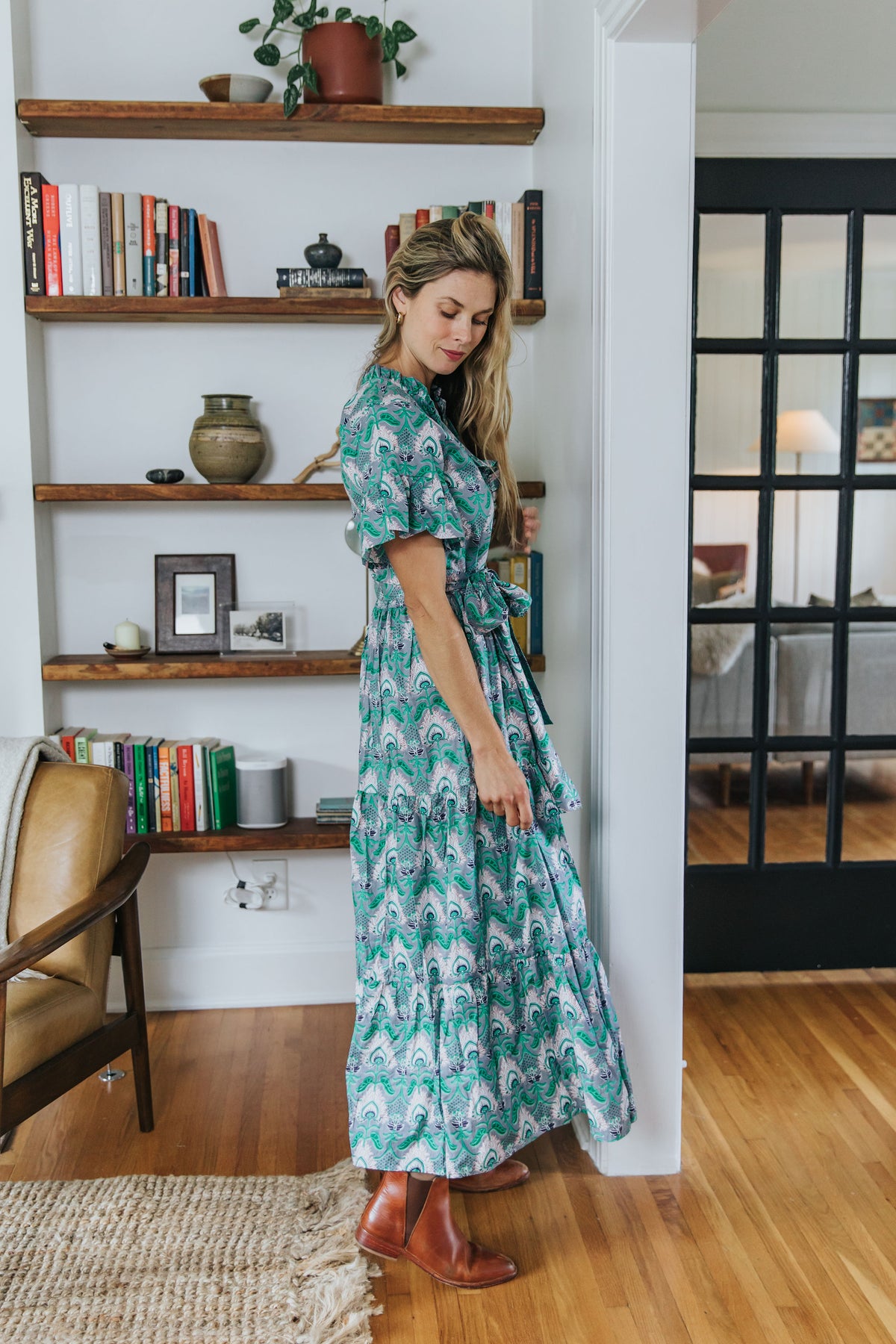Fireside Dress - Jade