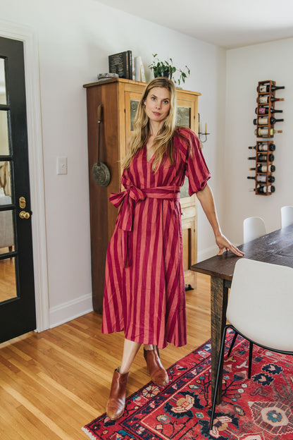 Market Dress - Mulberry