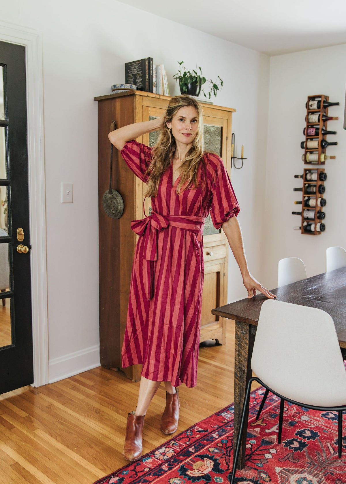 Market Dress - Mulberry
