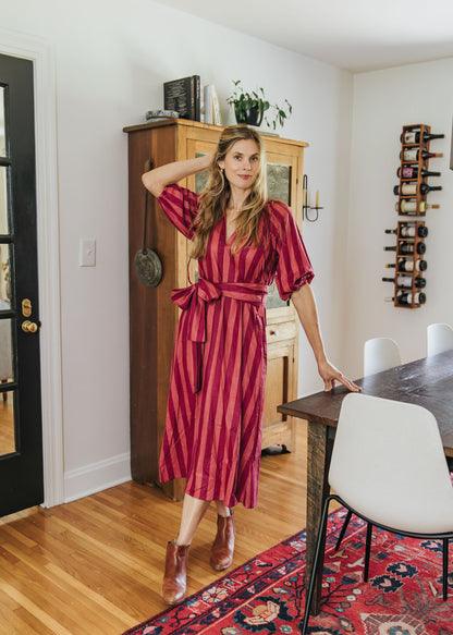 Market Dress - Mulberry