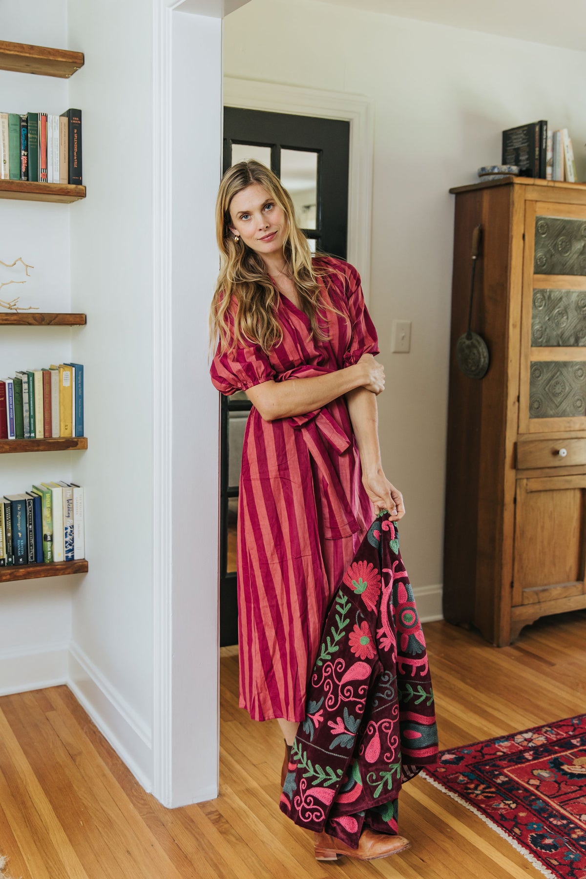 Market Dress - Mulberry