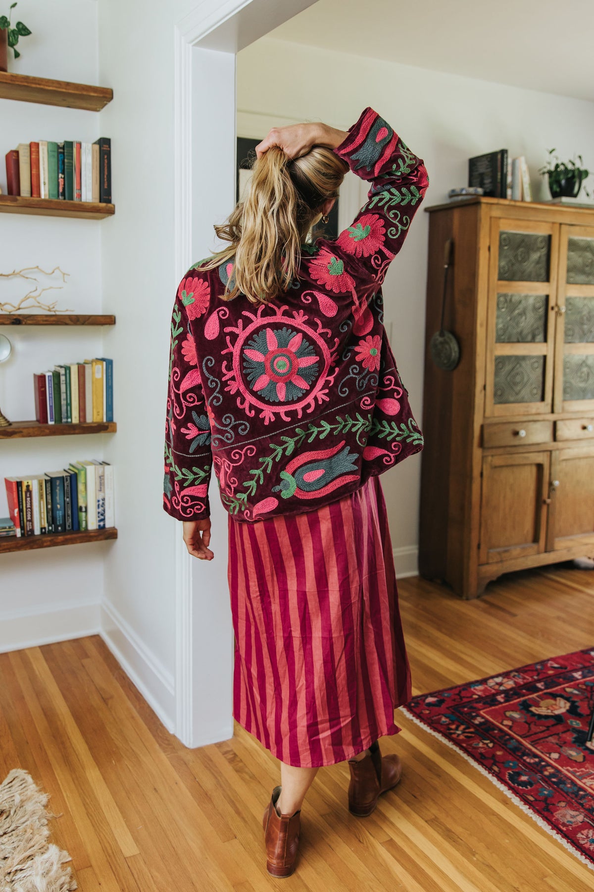 Veranda Jacket - Maroon
