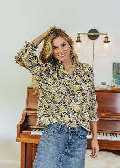 Sally Top - Gold
