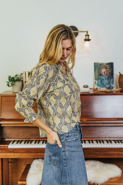 Sally Top - Gold