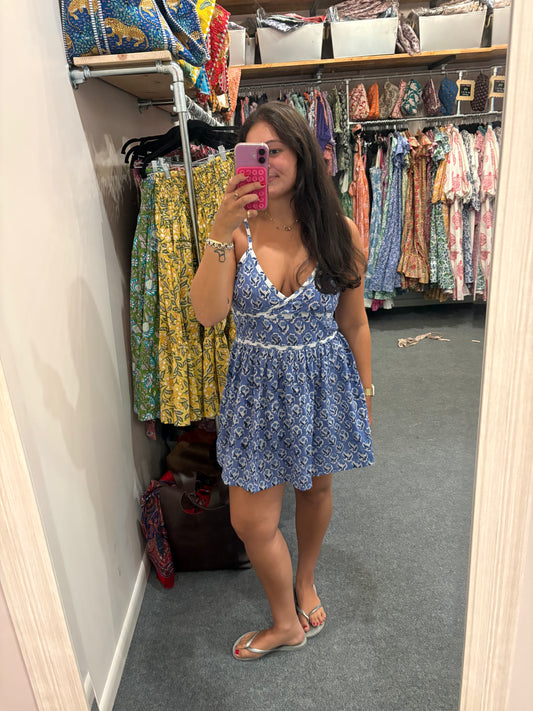 Rosalie Dress - Indigo