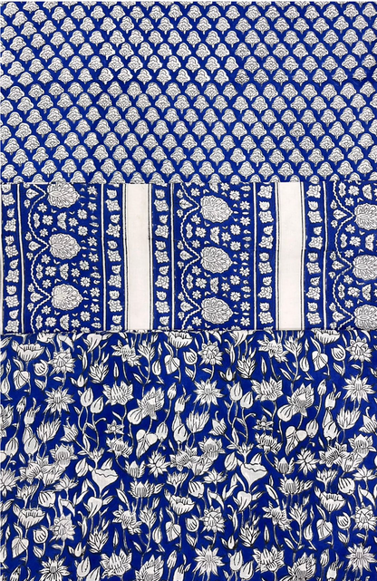 Charlotte Dress - Blue Bazaar